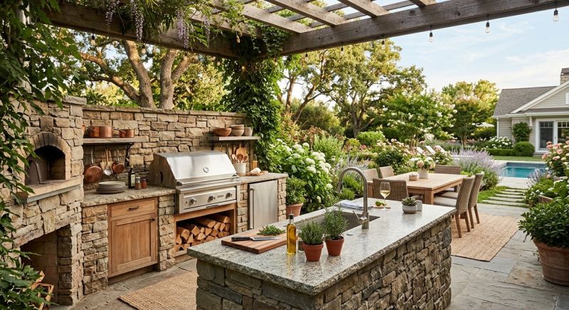 Outdoor Kitchen Renovation in Summerville, SC